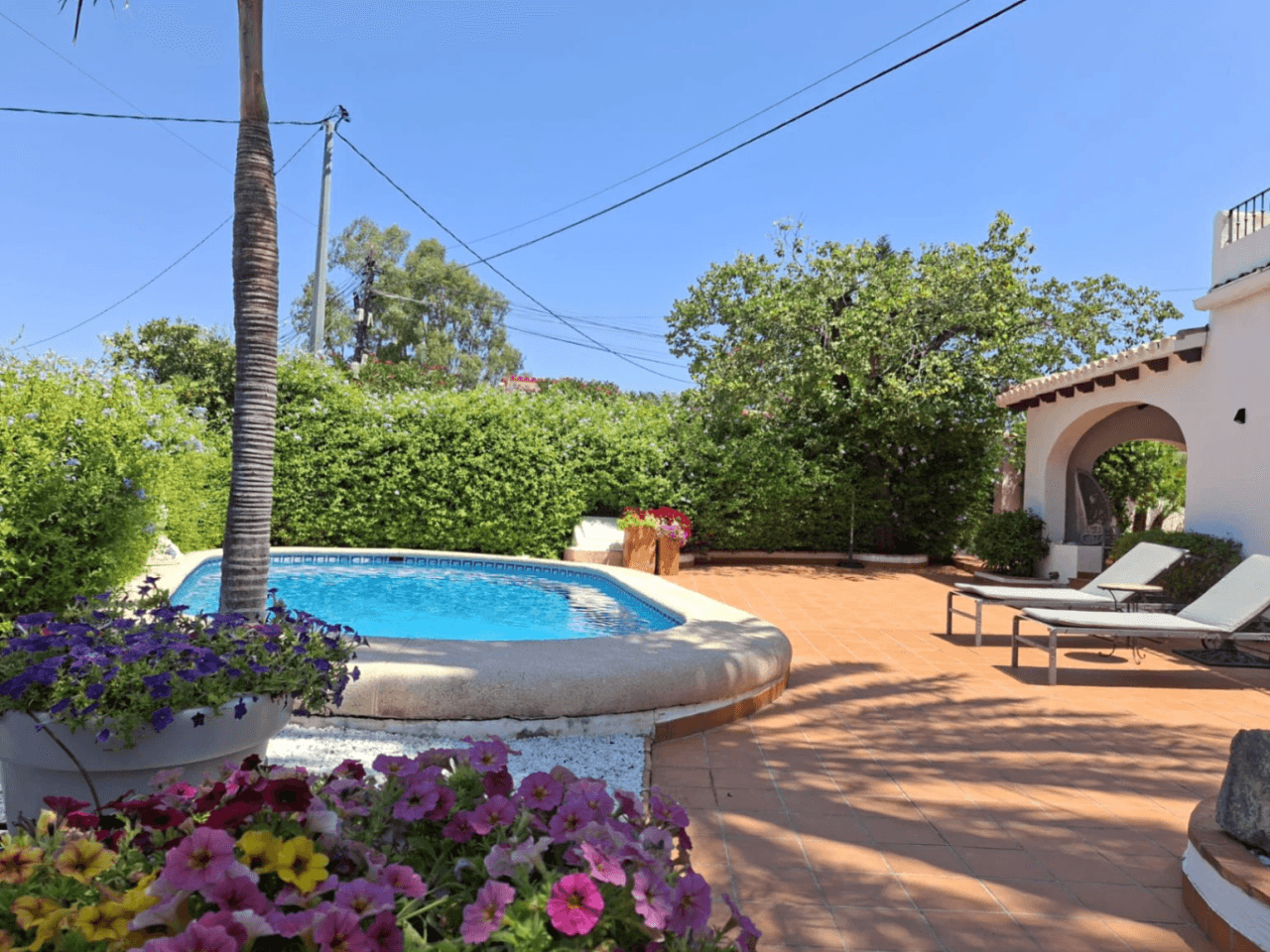 Villa avec vue sur la mer, au Montgo à Denia