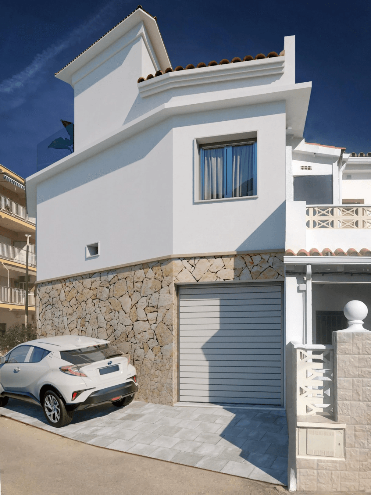 Adosado de 4 dormitorios y vistas al mar en Les Deveses, Dénia