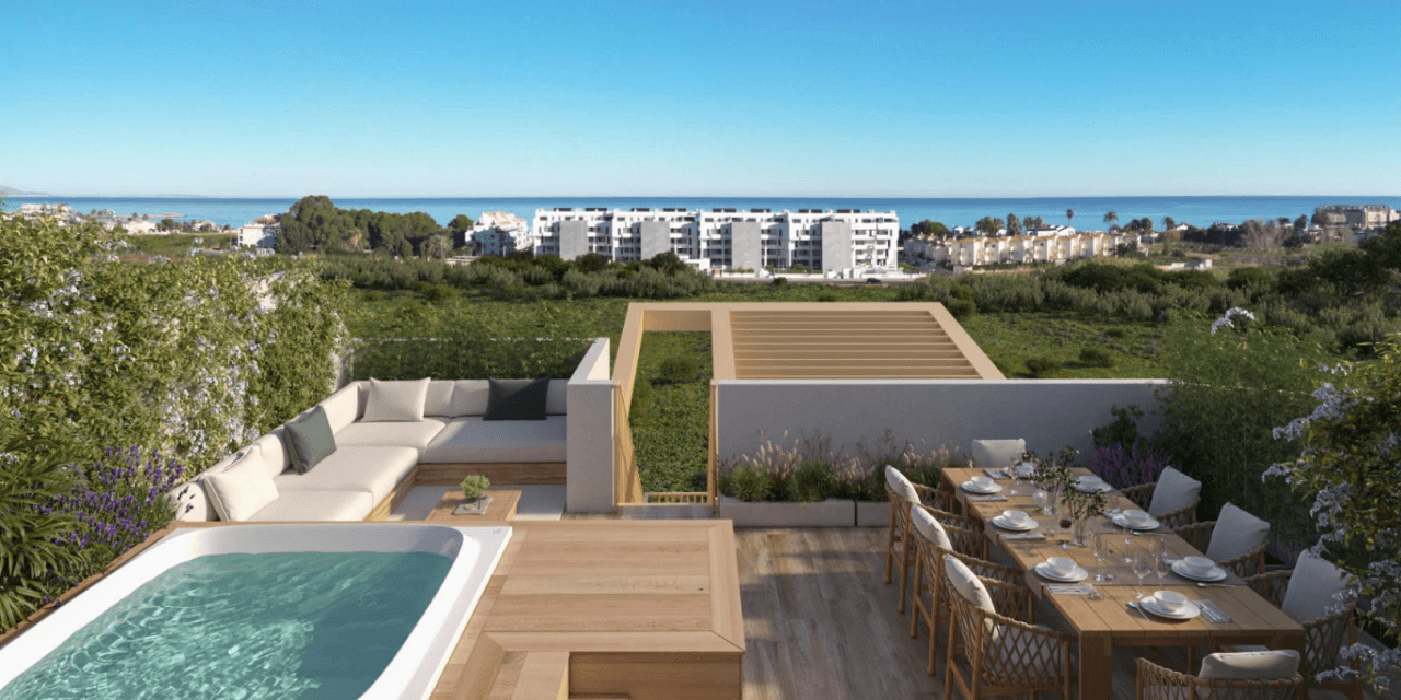 Apartamentos de 1, 2 y 3 dormitorios de obra nueva en El Verger