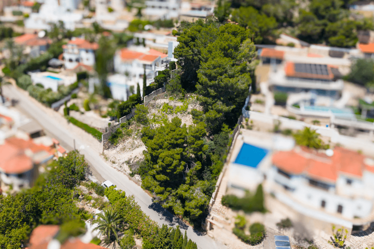 4652BEN Proyecto de villa de lujo con vistas panorámicas al mar en venta en Benissa