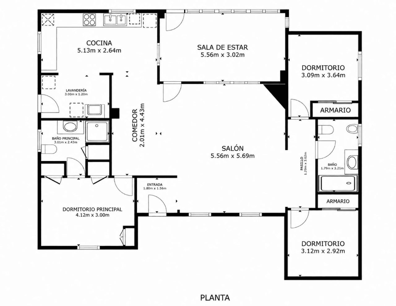 Villa de 4 dormitorios en una sola planta en el Montgó, Dénia