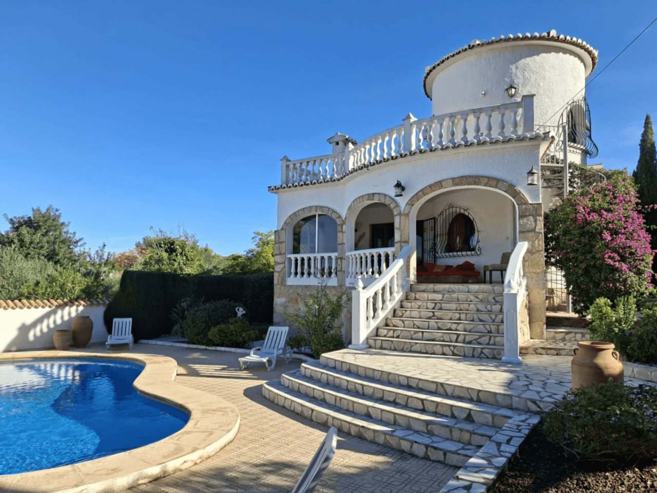 Chalet mit Meer- und Montgó-Blick, Denia
