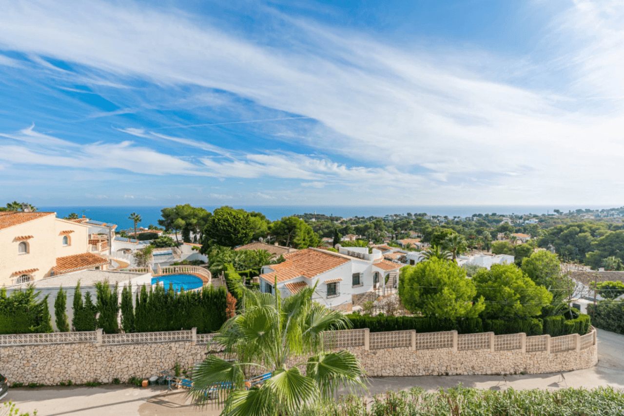 Villa Ibiza style en Balcón al mar con vistas al mar