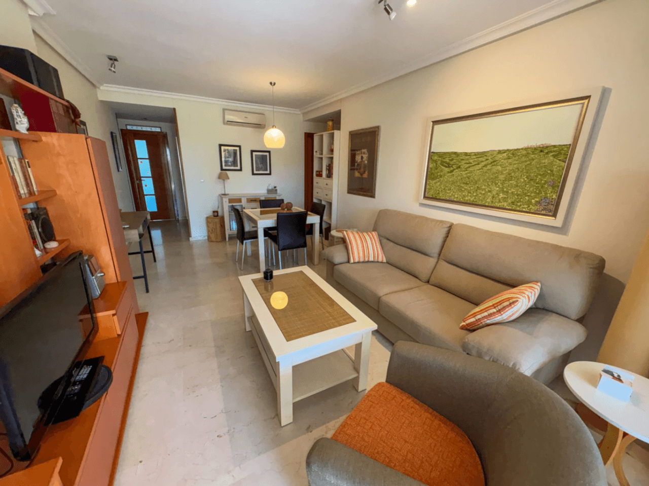 Votre refuge au bord de la mer : Appartement en rez-de-chaussée à deux pas de la plage et du centre de Dénia.