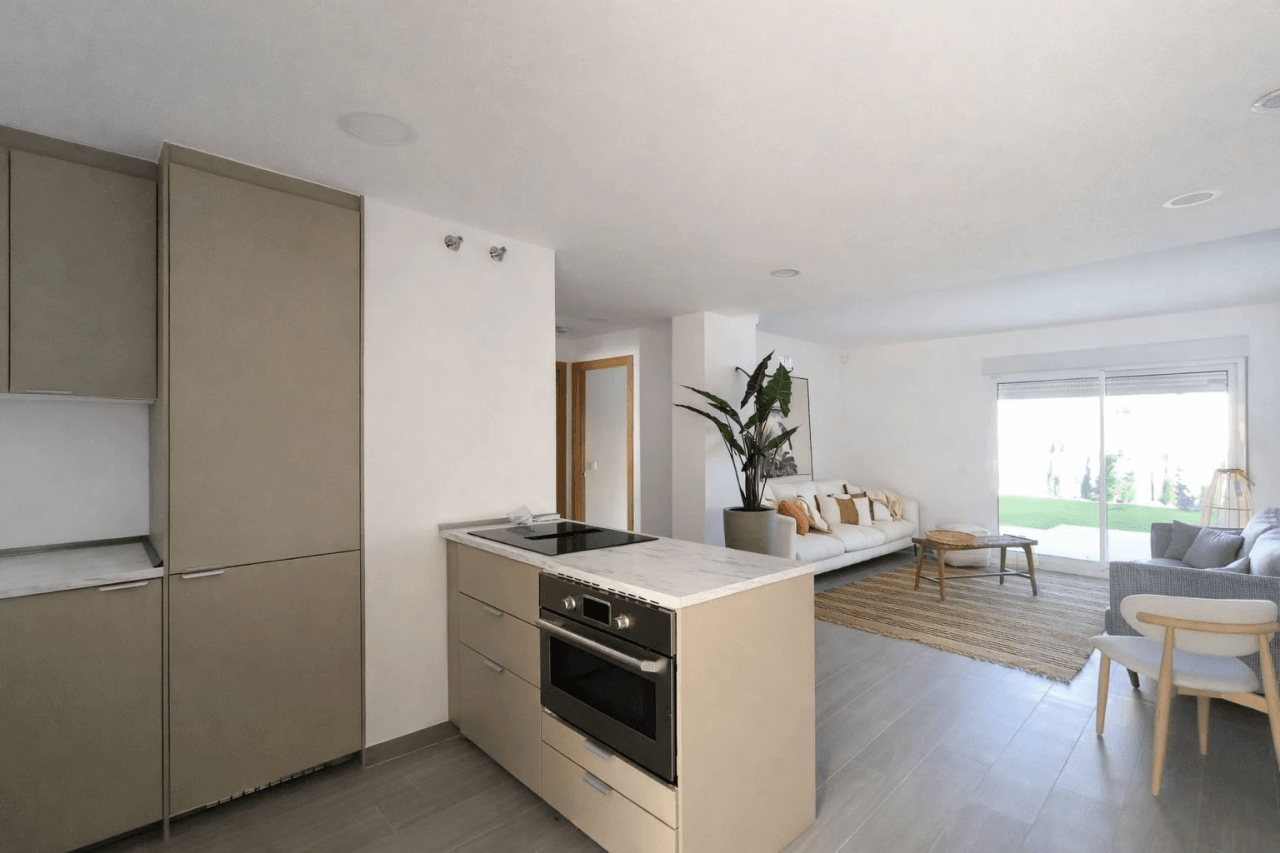 Rez-de-chaussée de deux chambres et jardin dans la zone du Montgó, Dénia.
