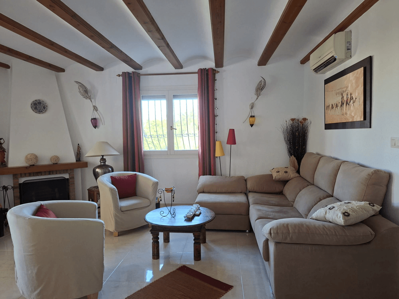 Chalet met uitzicht op zee en Montgó, Denia