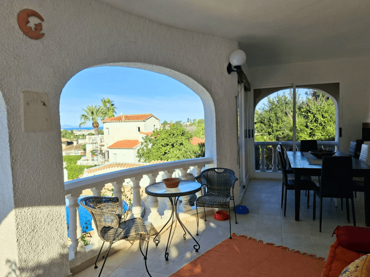 Chalet met uitzicht op zee en Montgó, Denia