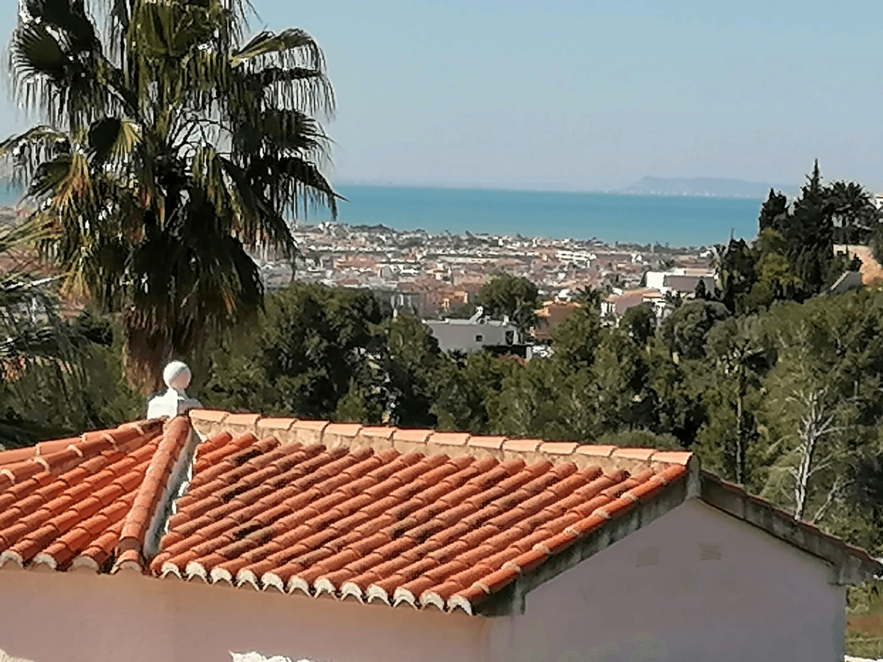 Chalet met uitzicht op zee en Montgó, Denia