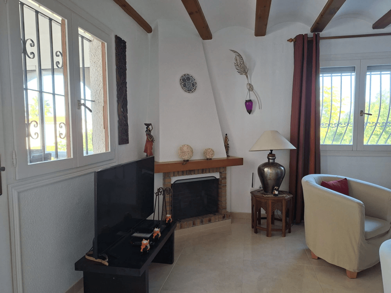 Chalet met uitzicht op zee en Montgó, Denia