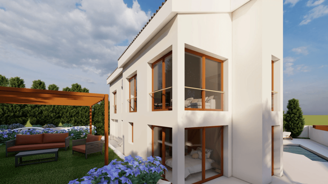 Villa moderne avec vues imprenables à Dénia – La toile blanche que vous cherchiez.